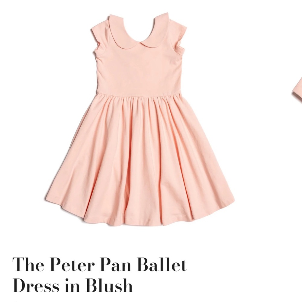 Alice + Ames Peter Pan Blush Pink Dress
